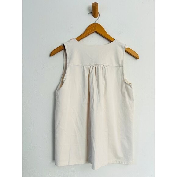 Spartina Women's Size S Faye Embroidered Tank Heywards - Picture 5 of 10